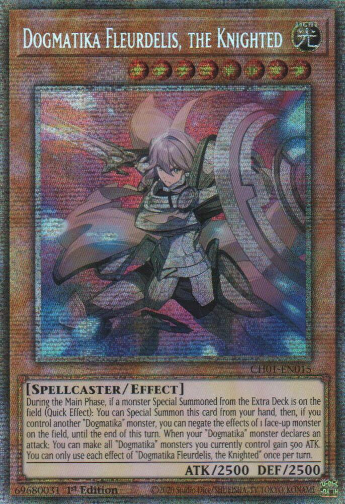 Dogmatika Fleurdelis, the Knighted (Starlight Rare) [CH01-EN015] Starlight Rare | Cracking-Singles