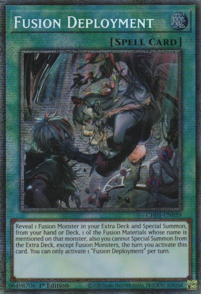Fusion Deployment (Starlight Rare) [CH01-EN029] Starlight Rare | Cracking-Singles