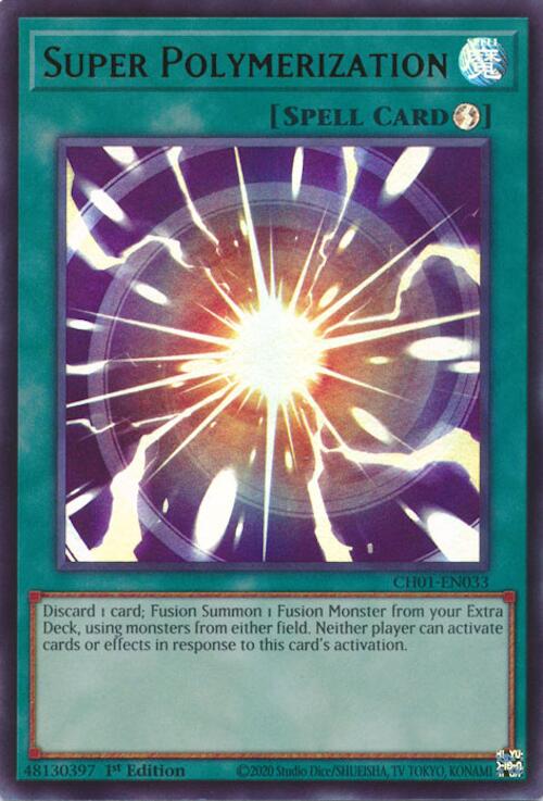 Super Polymerization [CH01-EN033] Ultra Rare | Cracking-Singles