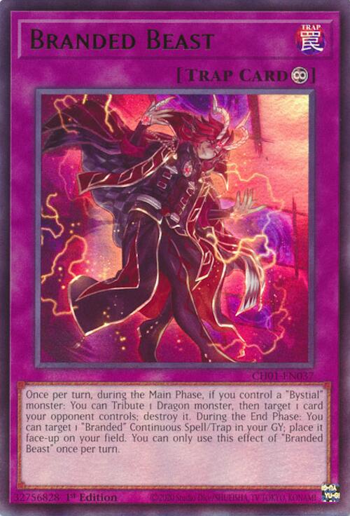 Branded Beast [CH01-EN037] Ultra Rare | Cracking-Singles