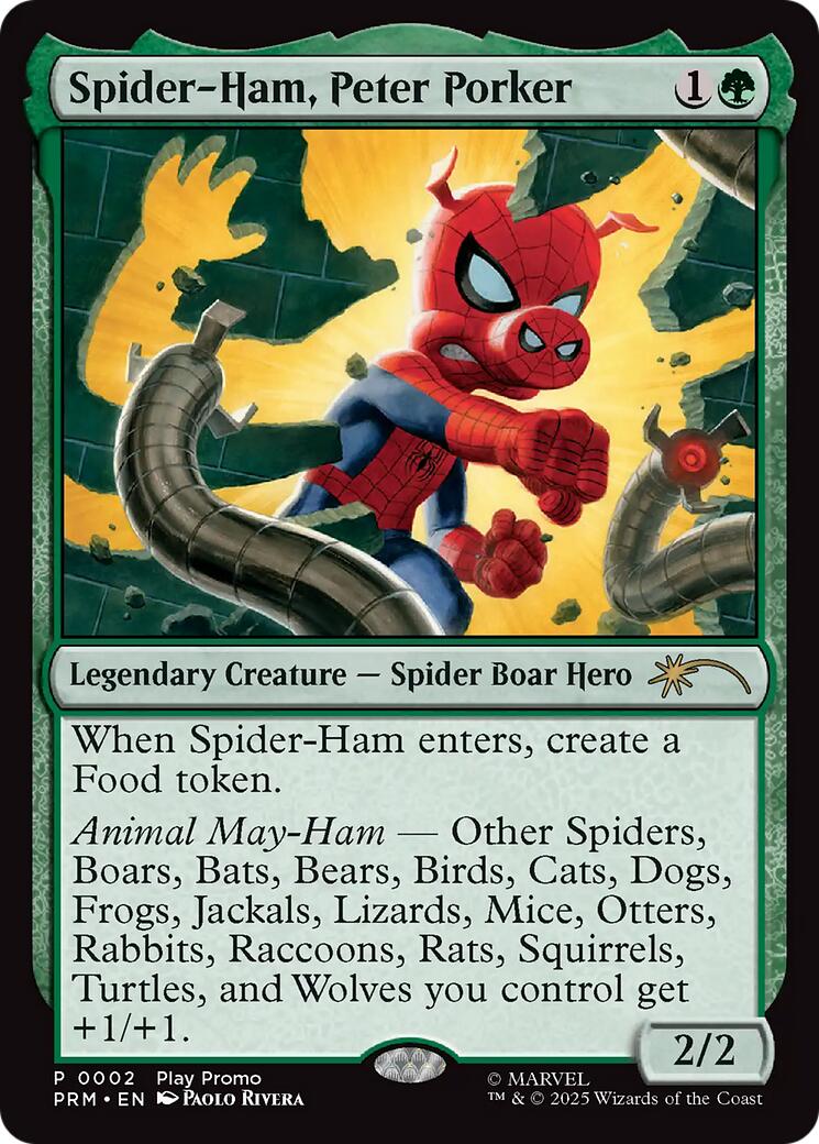 Spider-Ham, Peter Porker [Wizards Play Network 2025] | Cracking-Singles