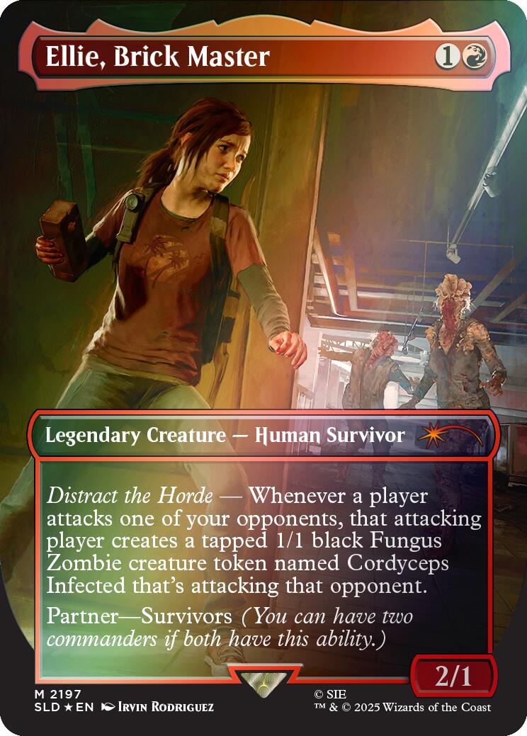 Ellie, Brick Master (Rainbow Foil) [Secret Lair Drop Series] | Cracking-Singles