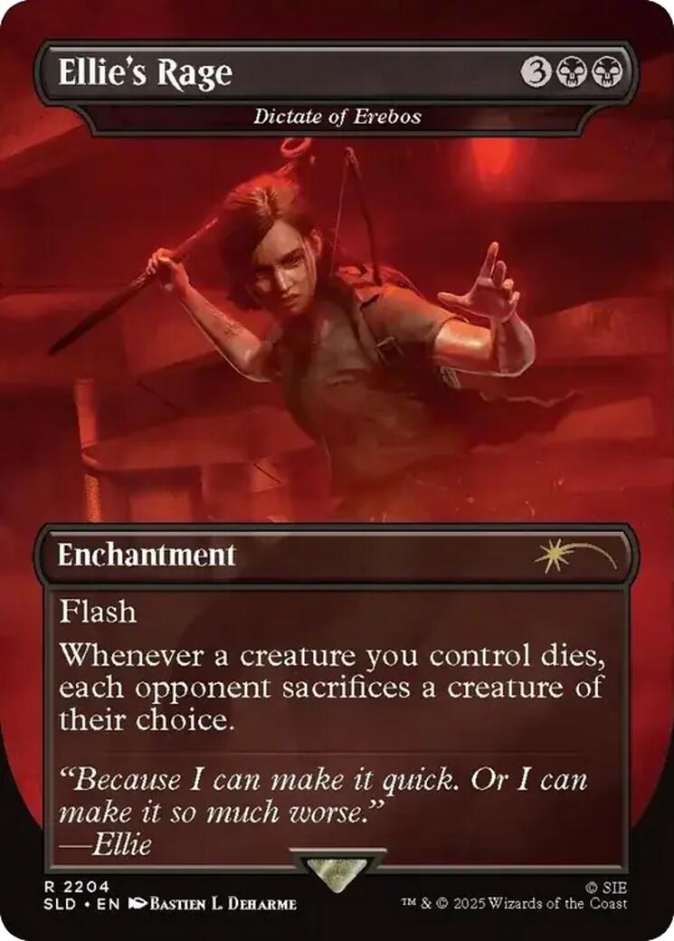 Ellie's Rage - Dictate of Erebos [Secret Lair Drop Series] | Cracking-Singles