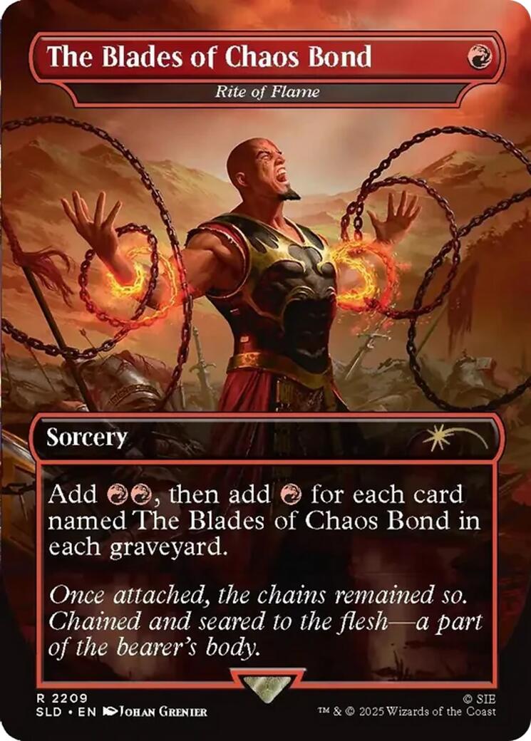 The Blades of Chaos Bond - Rite of Flame [Secret Lair Drop Series] | Cracking-Singles