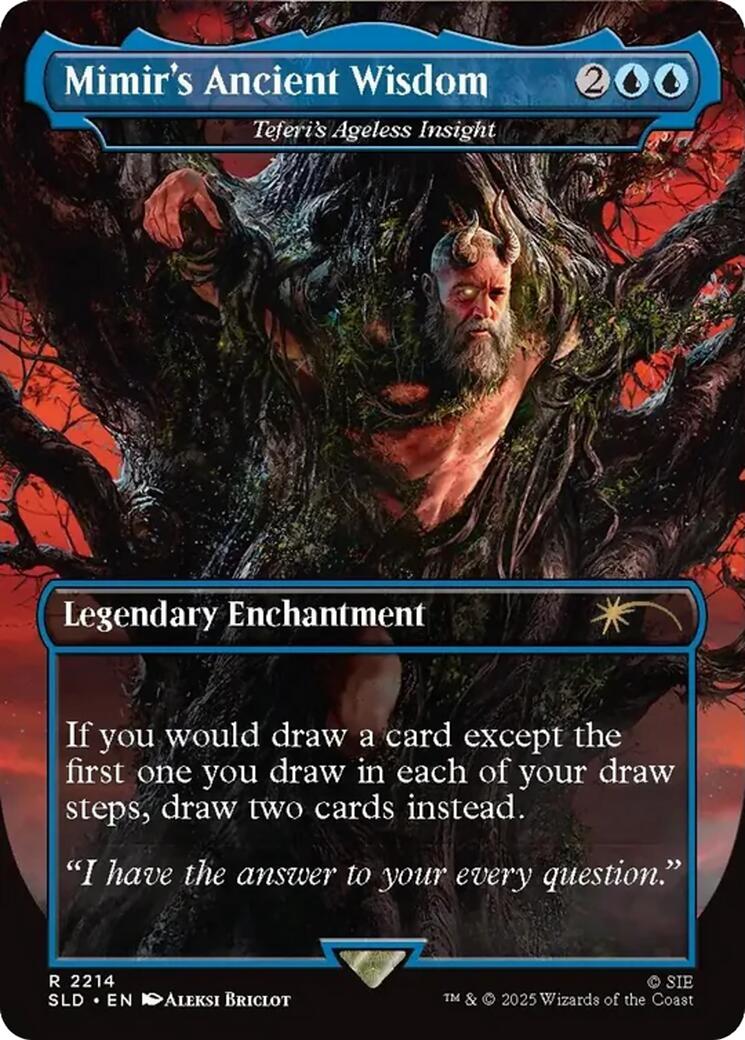 Mimir's Ancient Wisdom - Teferi's Ageless Insight [Secret Lair Drop Series] | Cracking-Singles