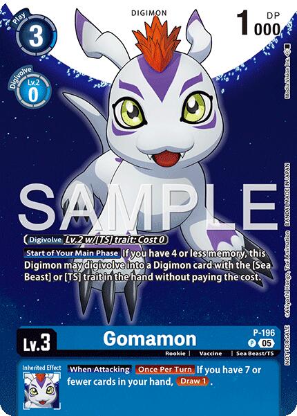 Gomamon [P] (Digimon Story: Time Stranger Promo Pack) [Promotional Cards] | Cracking-Singles
