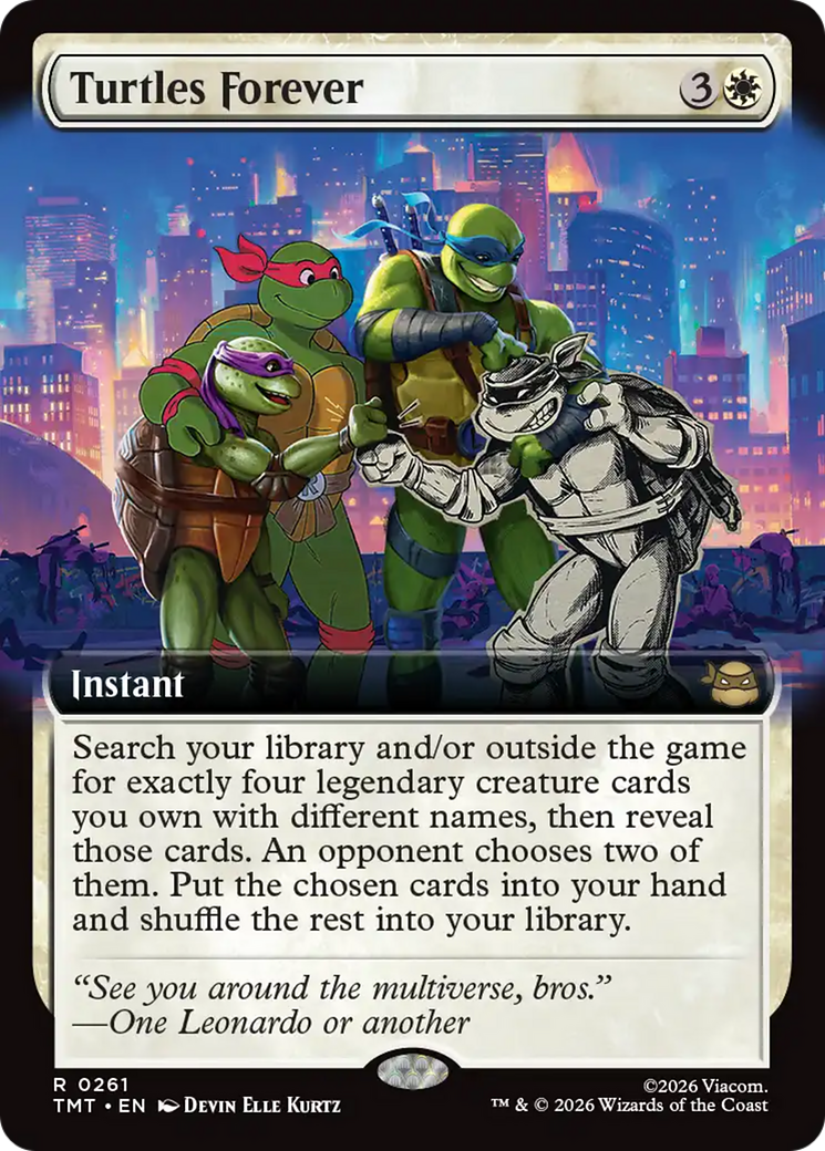 Turtles Forever (Extended Art) [Teenage Mutant Ninja Turtles] | Cracking-Singles