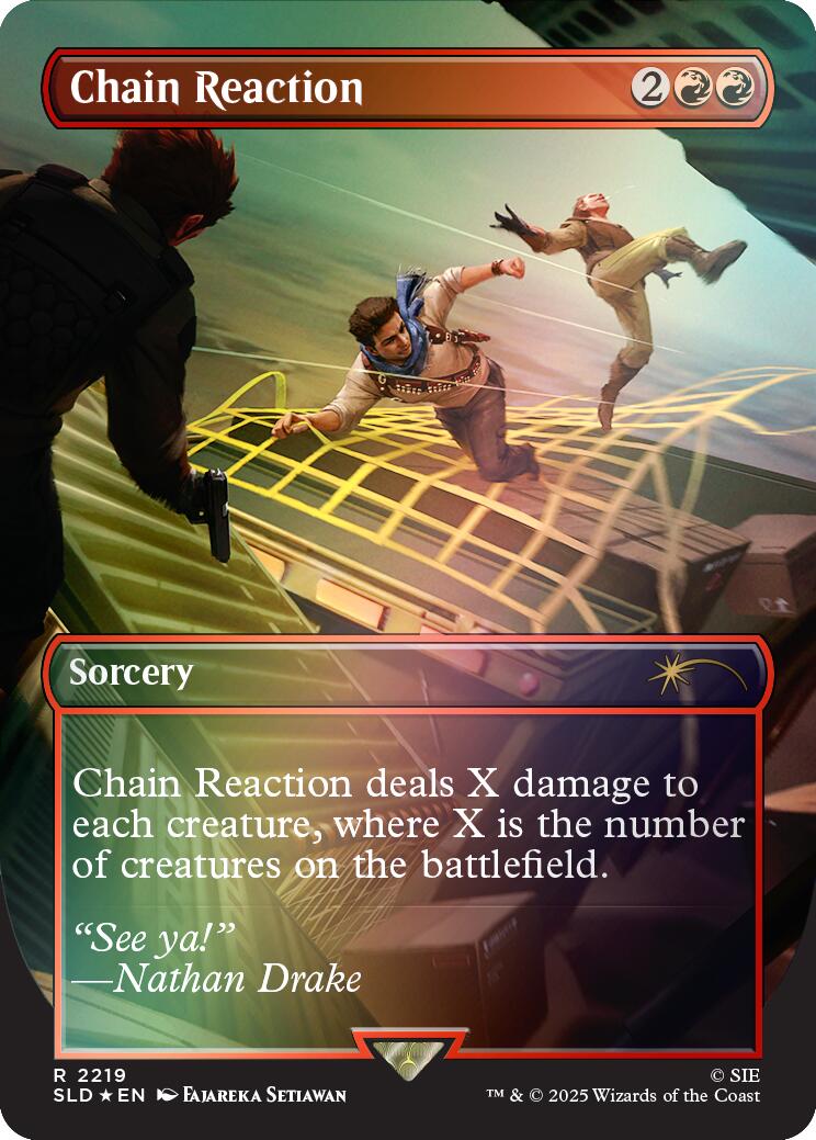 Chain Reaction (Rainbow Foil) [Secret Lair Drop Series] | Cracking-Singles