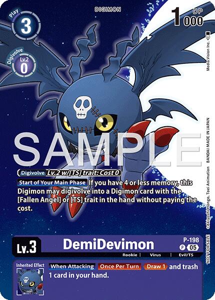 DemiDevimon [P] (Digimon Story: Time Stranger Promo Pack) [Promotional Cards] | Cracking-Singles