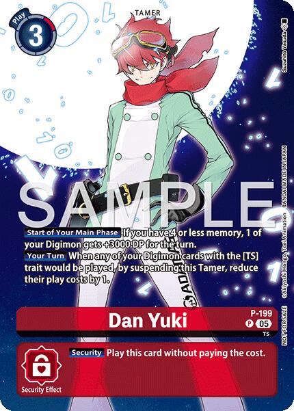 Dan Yuki [P] (Digimon Story: Time Stranger Promo Pack) [Promotional Cards] | Cracking-Singles