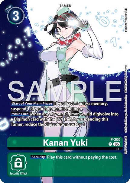 Kanan Yuki [P] (Digimon Story: Time Stranger Promo Pack) [Promotional Cards] | Cracking-Singles