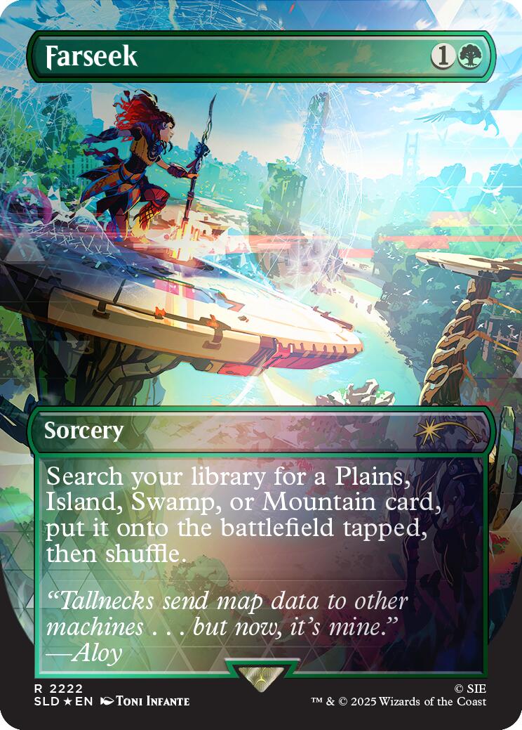 Farseek (Rainbow Foil) [Secret Lair Drop Series] | Cracking-Singles