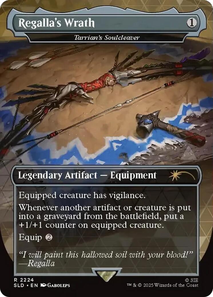 Regalla's Wrath - Tarrian's Soulcleaver [Secret Lair Drop Series] | Cracking-Singles