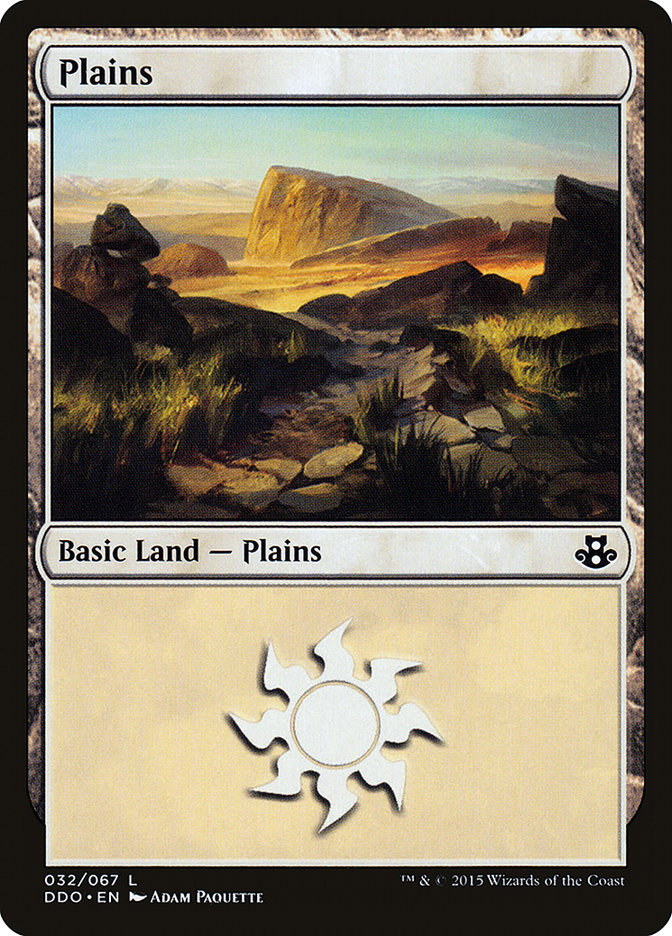 Plains (32) [Duel Decks: Elspeth vs. Kiora] | Cracking-Singles