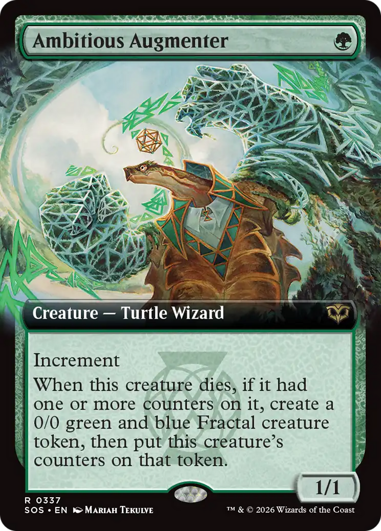 Ambitious Augmenter (Extended Art) [Secrets of Strixhaven] | Cracking-Singles