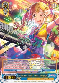 "Secret Spot" Arisa Ichigawa (BD/W63-E074SSP SSP) [BanG Dream! Girls Band Party! Vol.2] | Cracking-Singles