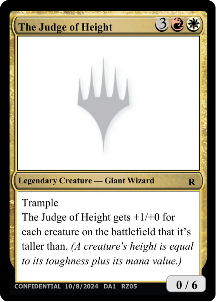 The Judge of Height [Unknown Event] | Cracking-Singles