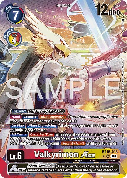 Valkyrimon ACE (Winner) [Hackers' Slumber Release Event Cards] | Cracking-Singles