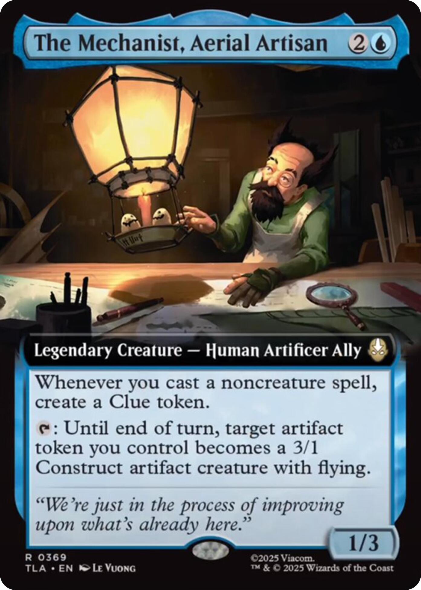 The Mechanist, Aerial Artisan (Extended Art) [Avatar: The Last Airbender] | Cracking-Singles