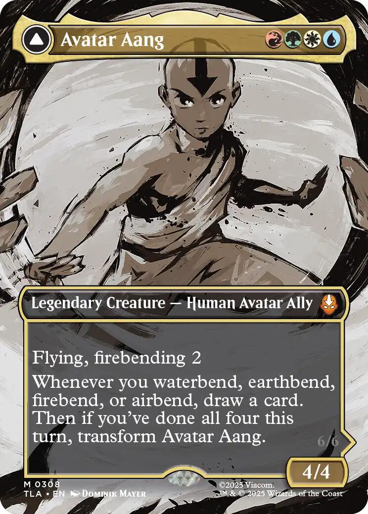 Avatar Aang (Borderless) [Avatar: The Last Airbender] | Cracking-Singles