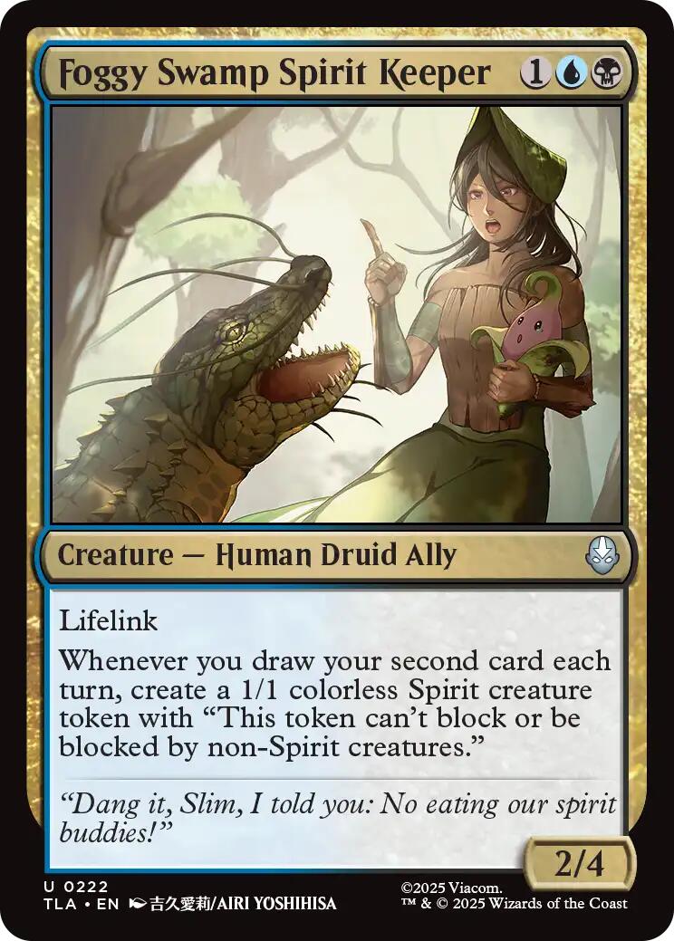 Foggy Swamp Spirit Keeper [Avatar: The Last Airbender] | Cracking-Singles
