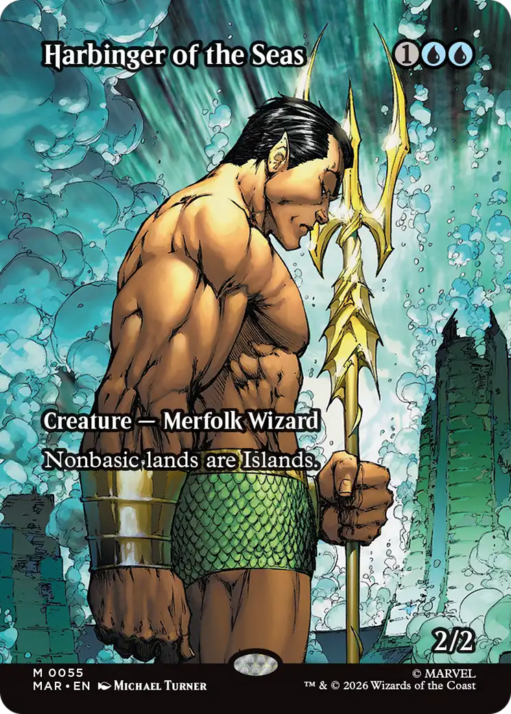 Harbinger of the Seas (Borderless) [Marvel Universe: Eternal-Legal] | Cracking-Singles
