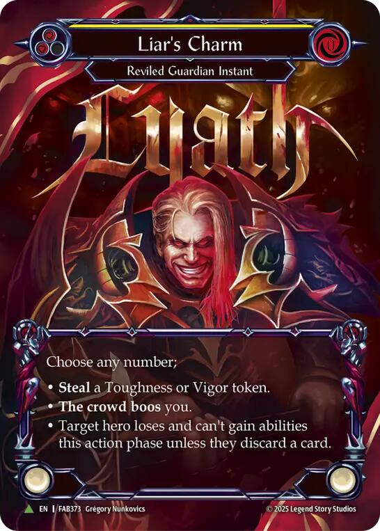 Liar's Charm [FAB373] (Promo)  Cold Foil | Cracking-Singles