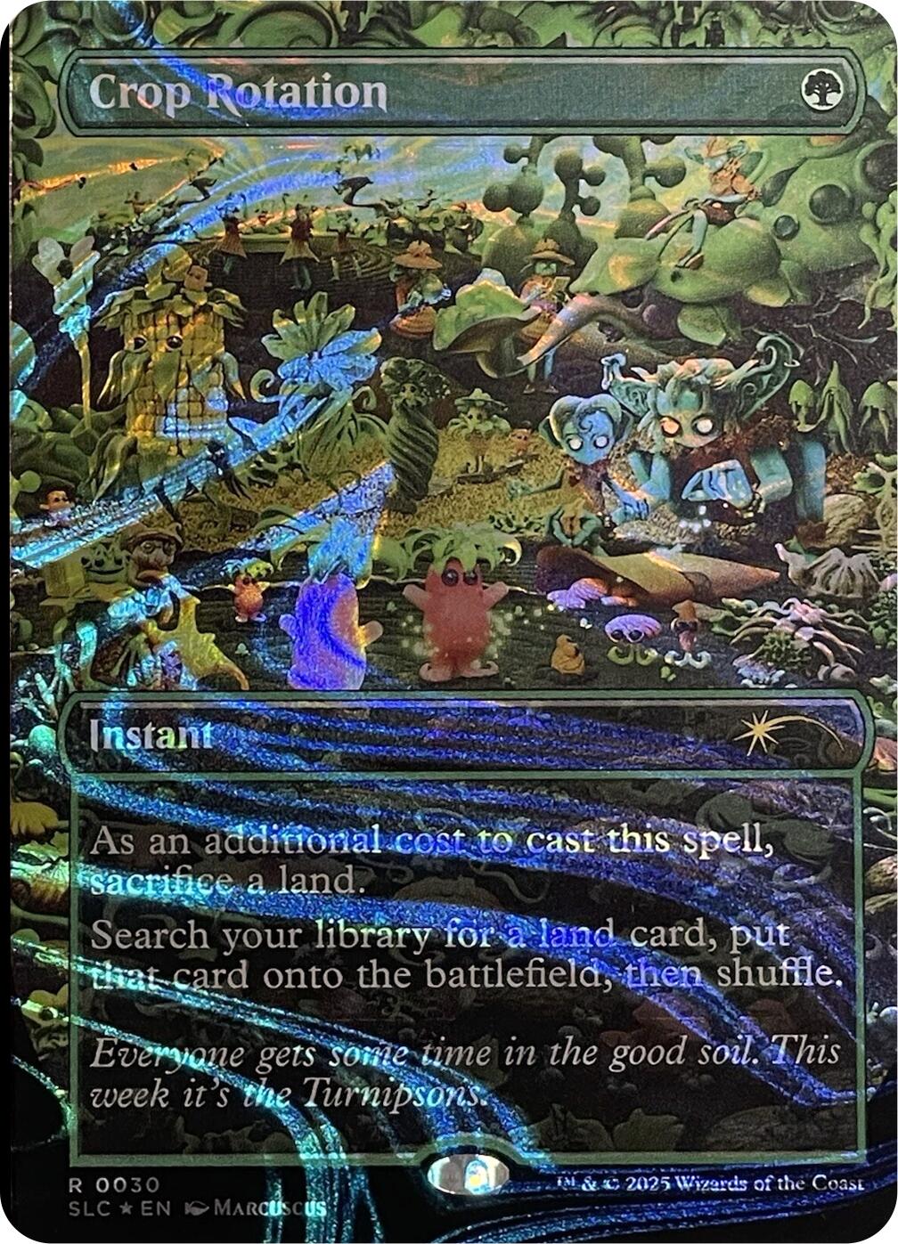 Crop Rotation (Halo Foil) [Secret Lair Countdown Kit] | Cracking-Singles