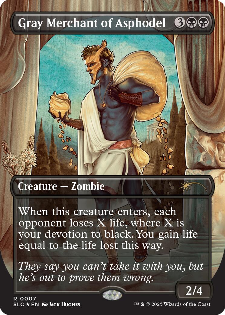 Gray Merchant of Asphodel (Halo Foil) [Secret Lair Countdown Kit] | Cracking-Singles