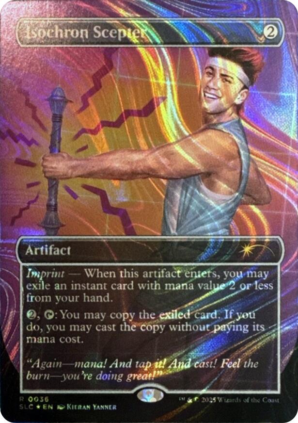 Isochron Scepter (Halo Foil) [Secret Lair Countdown Kit] | Cracking-Singles