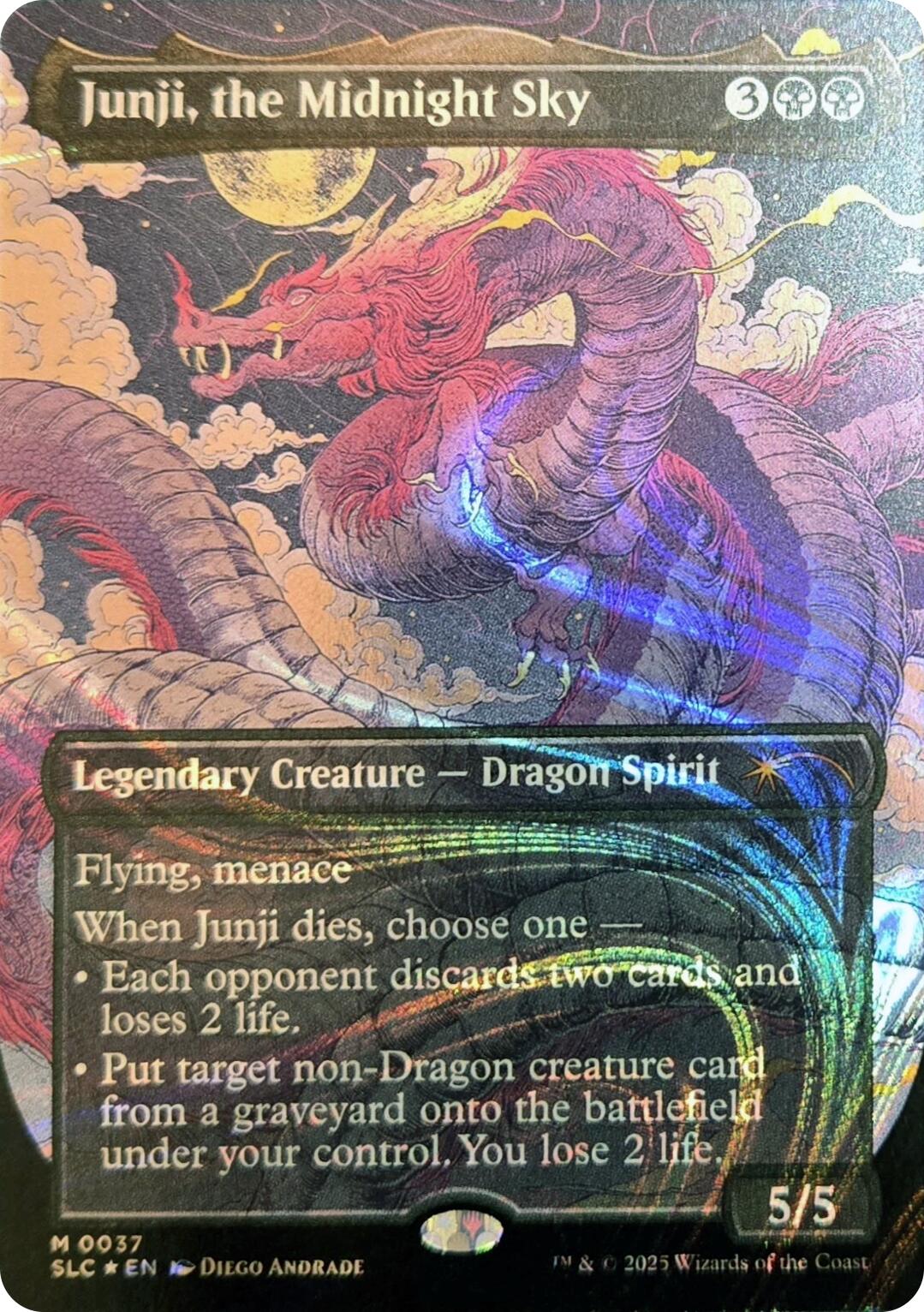 Junji, the Midnight Sky (Halo Foil) [Secret Lair Countdown Kit] | Cracking-Singles