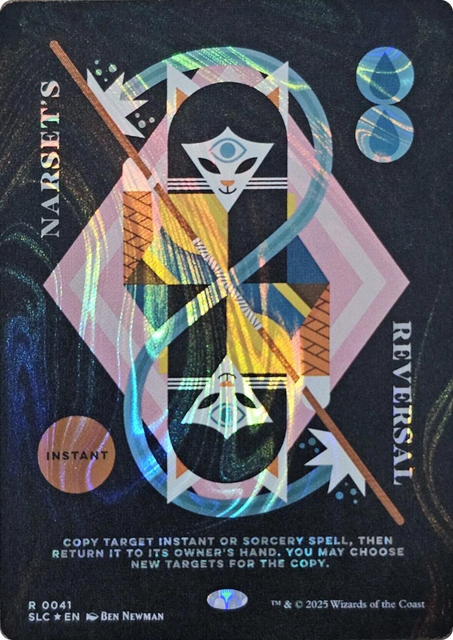 Narset's Reversal (Halo Foil) [Secret Lair Countdown Kit] | Cracking-Singles