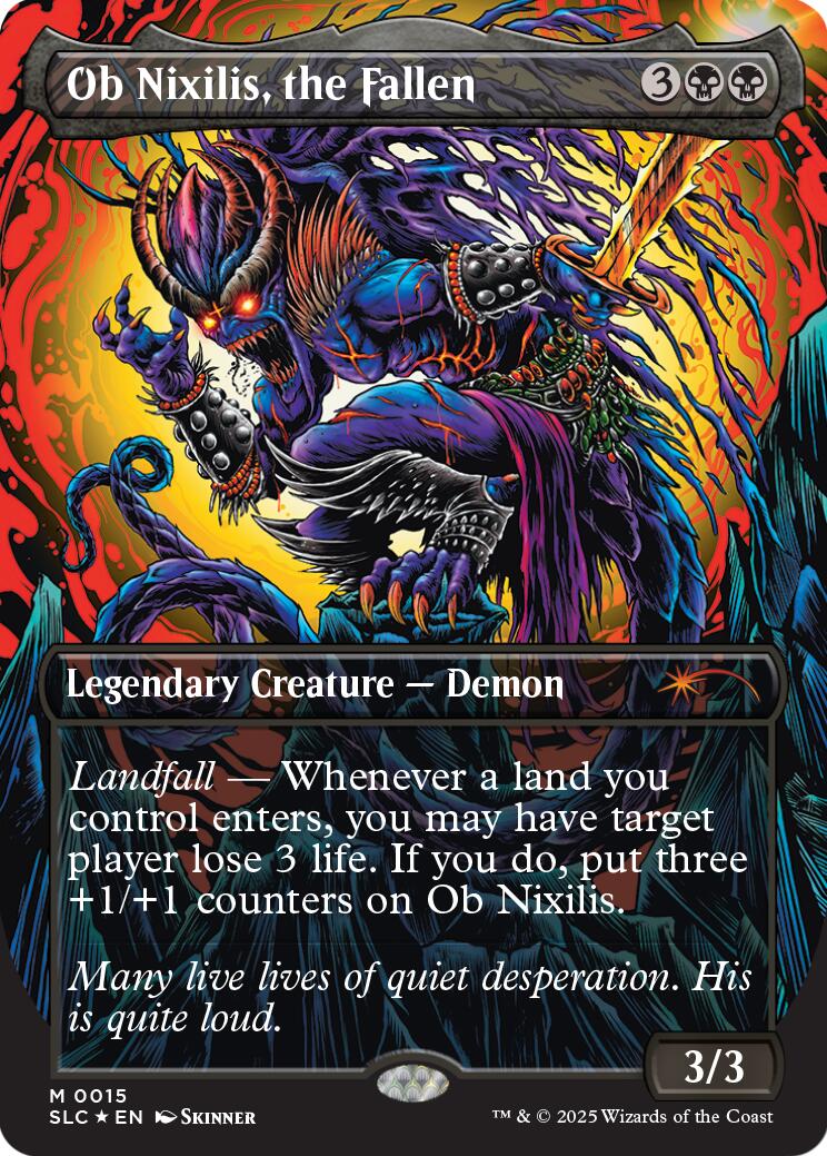 Ob Nixilis, the Fallen (Halo Foil) [Secret Lair Countdown Kit] | Cracking-Singles