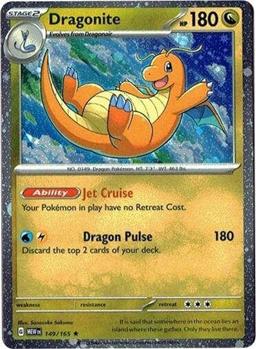 Dragonite 149/165 (Cosmos Holo) [Miscellaneous Cards] | Cracking-Singles