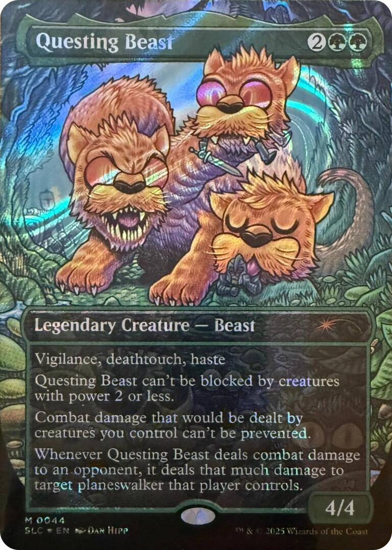 Questing Beast (Halo Foil) [Secret Lair Countdown Kit] | Cracking-Singles