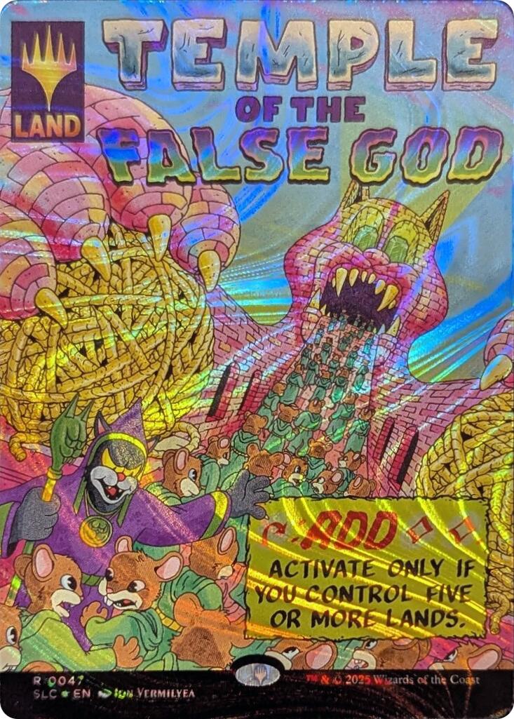 Temple of the False God (Halo Foil) [Secret Lair Countdown Kit] | Cracking-Singles