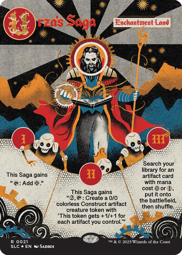 Urza's Saga (Halo Foil) [Secret Lair Countdown Kit] | Cracking-Singles