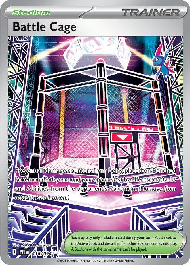 Battle Cage (116/094) [Mega Evolution: Phantasmal Flames] | Cracking-Singles