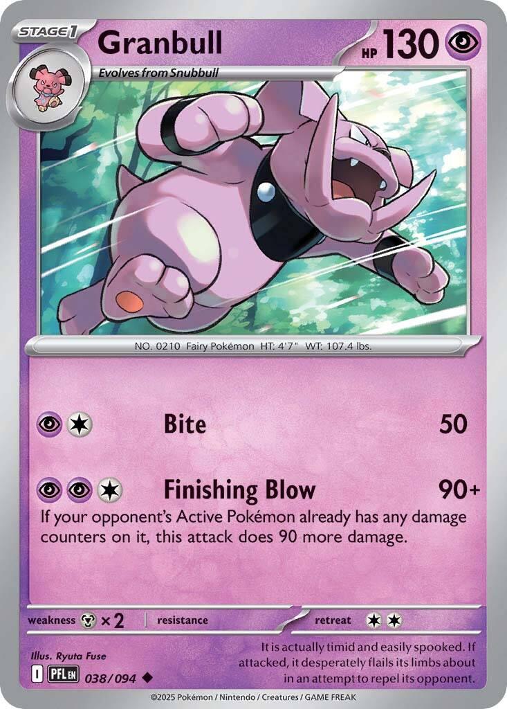 Granbull (038/094) [Mega Evolution: Phantasmal Flames] | Cracking-Singles