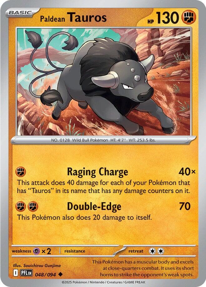 Paldean Tauros (048/094) [Mega Evolution: Phantasmal Flames] | Cracking-Singles