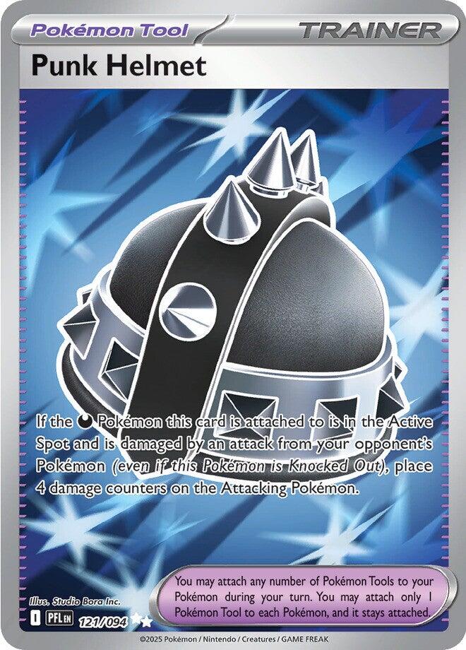 Punk Helmet (121/094) [Mega Evolution: Phantasmal Flames] | Cracking-Singles