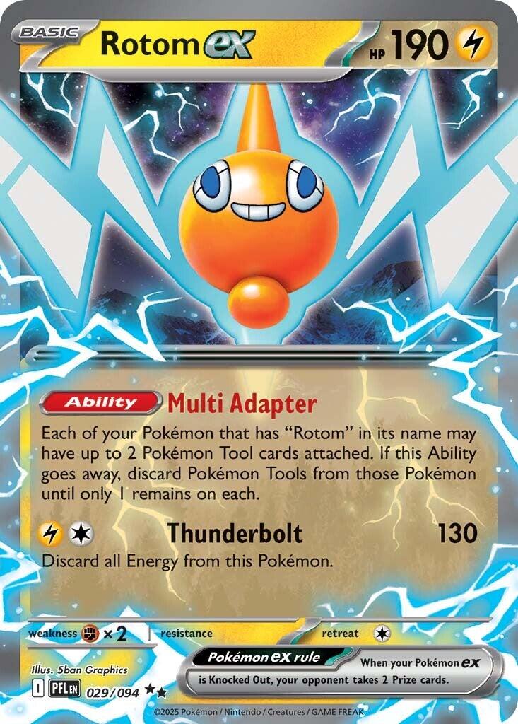 Rotom ex (029/094) [Mega Evolution: Phantasmal Flames] | Cracking-Singles