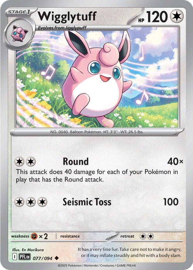 Wigglytuff (077/094) [Mega Evolution: Phantasmal Flames] | Cracking-Singles
