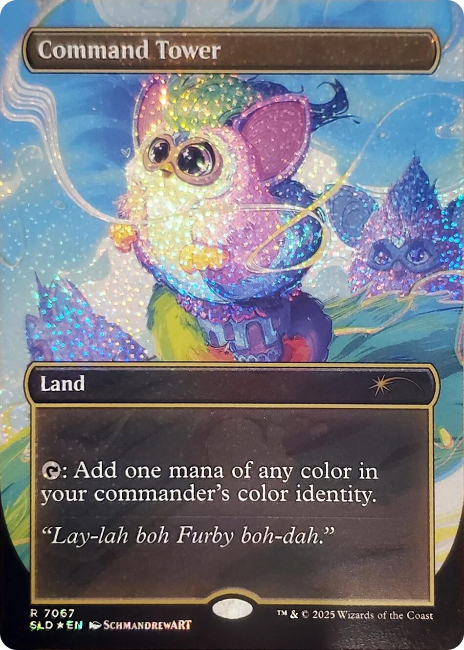 Command Tower (7067) (Confetti Foil) [Secret Lair Drop Series] | Cracking-Singles