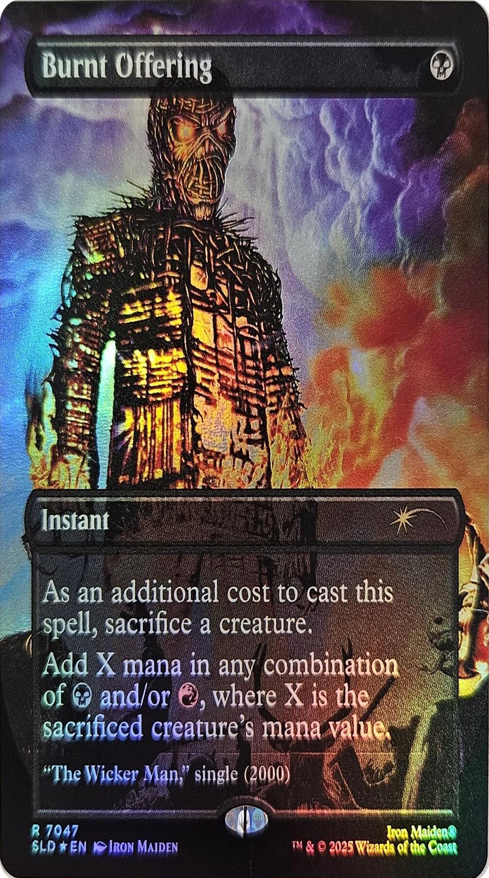 Burnt Offering (Rainbow Foil) [Secret Lair Drop Series] | Cracking-Singles