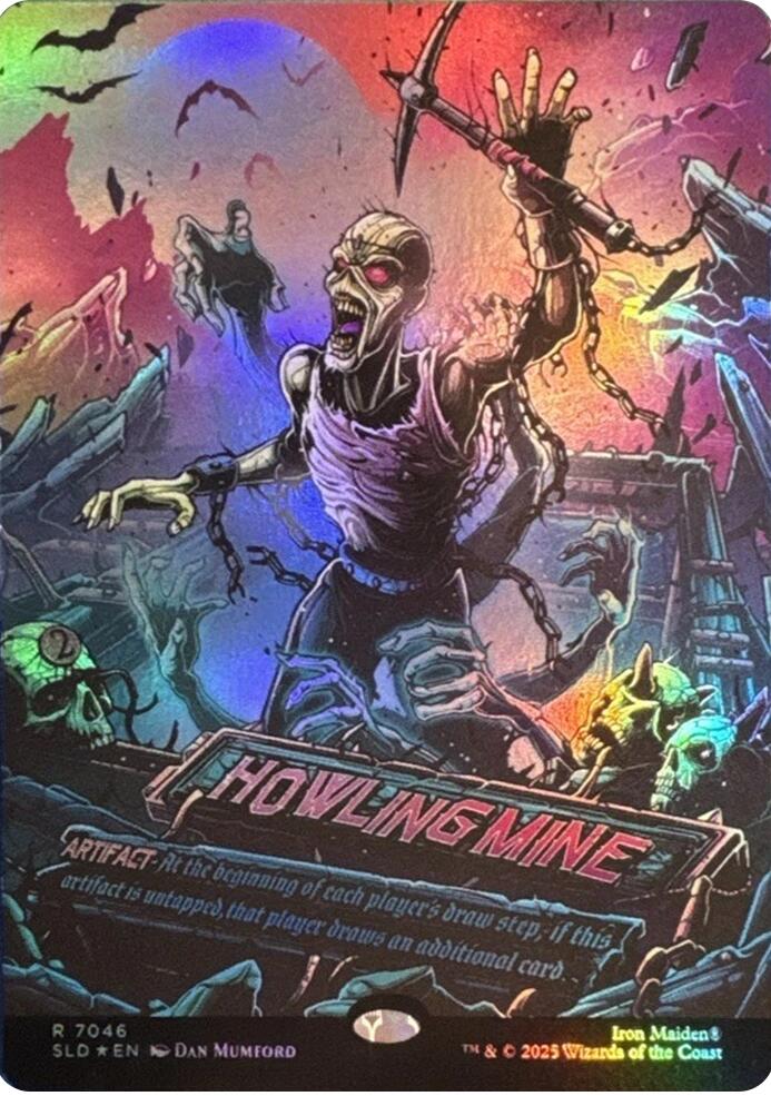 Howling Mine (7046) (Rainbow Foil) [Secret Lair Drop Series] | Cracking-Singles