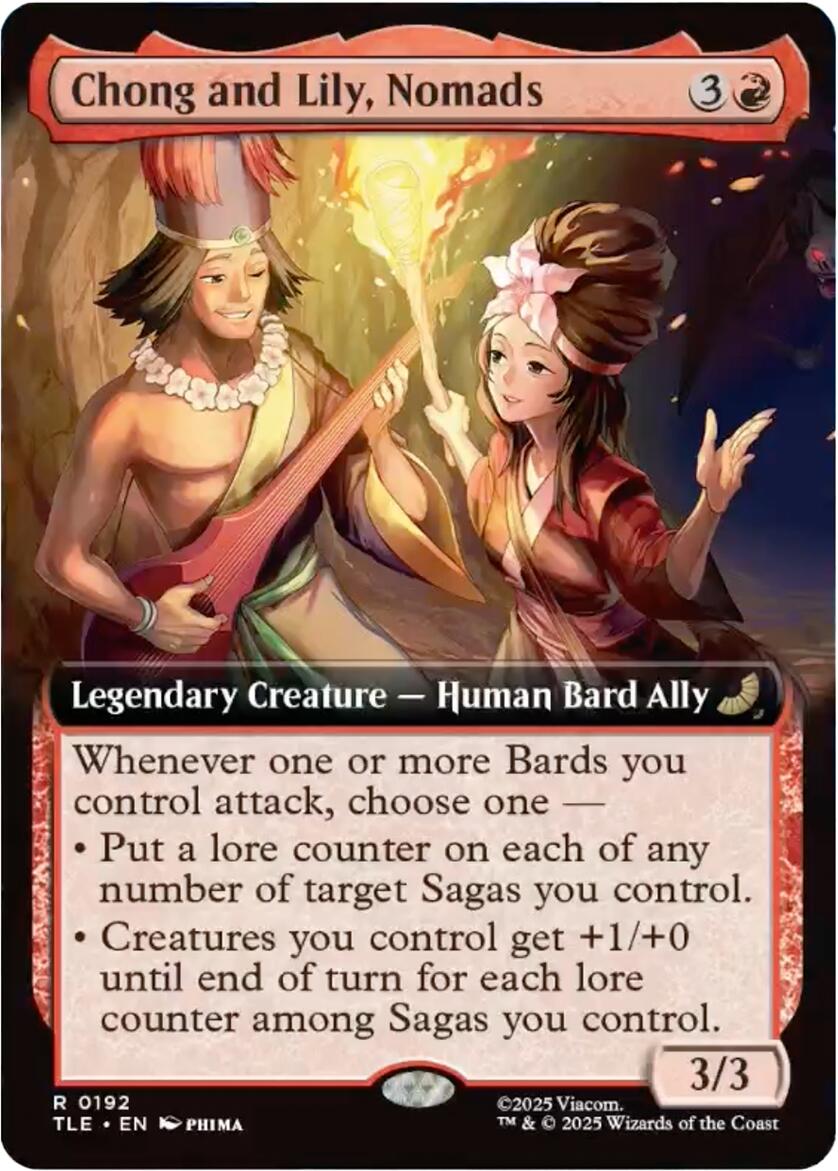 Chong and Lily, Nomads (Extended Art) [Avatar: The Last Airbender: Eternal-Legal] | Cracking-Singles