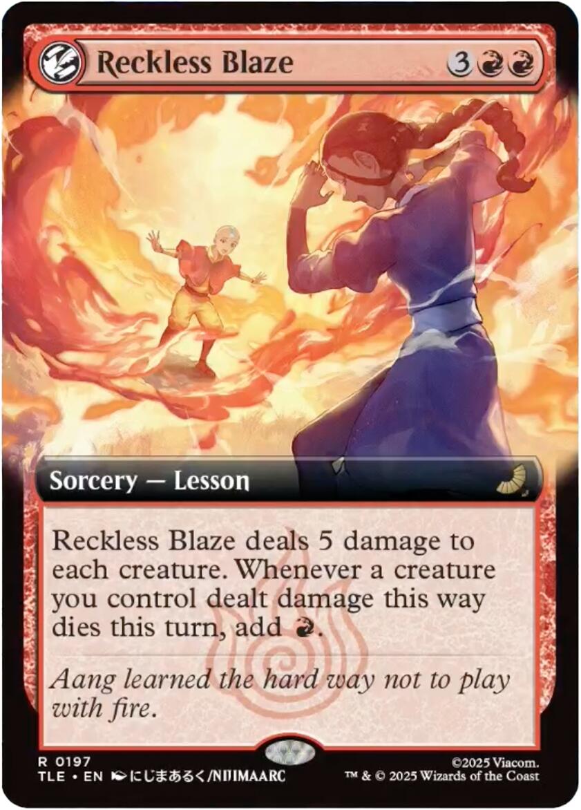 Reckless Blaze (Extended Art) [Avatar: The Last Airbender: Eternal-Legal] | Cracking-Singles