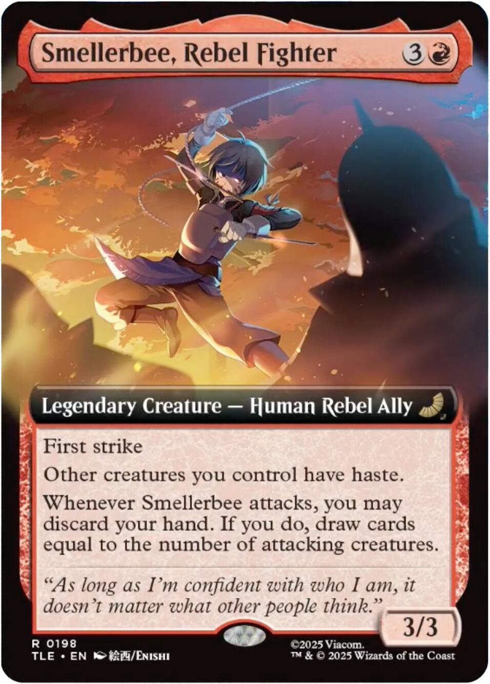 Smellerbee, Rebel Fighter (Extended Art) [Avatar: The Last Airbender: Eternal-Legal] | Cracking-Singles