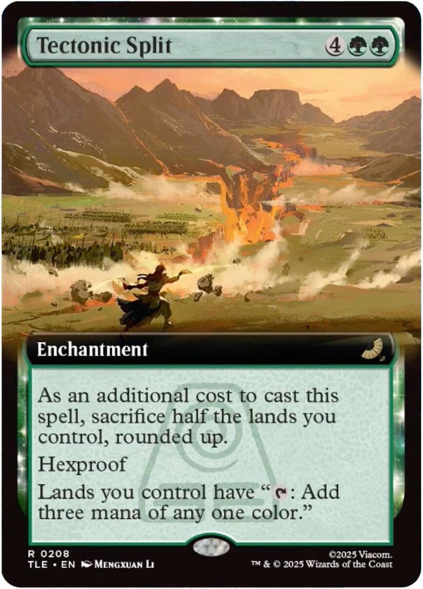 Tectonic Split (Extended Art) [Avatar: The Last Airbender: Eternal-Legal] | Cracking-Singles